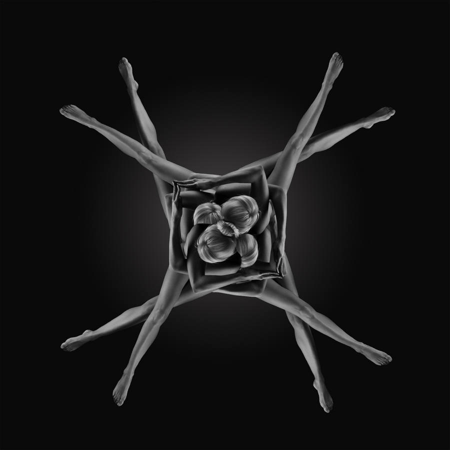 künstlerische Aktfotos abstrakt