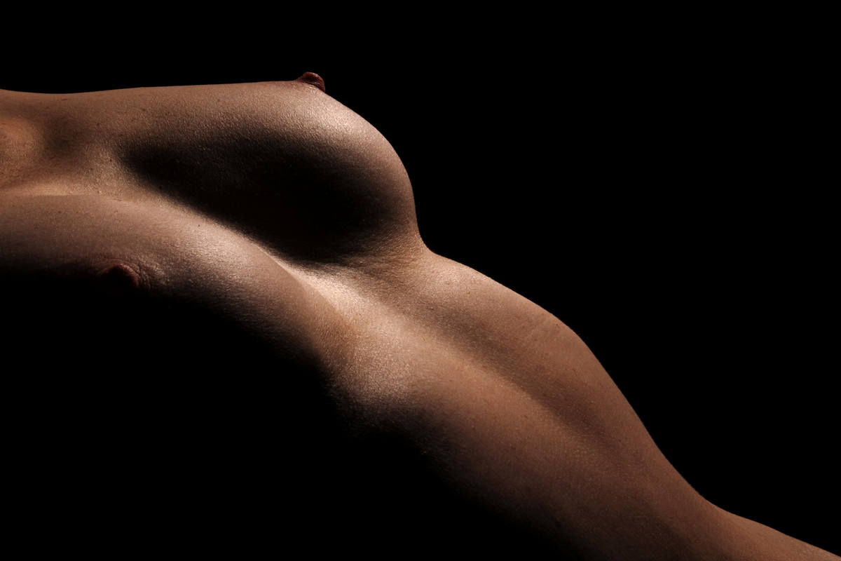 Körperlanschaft Oberkröper Frau