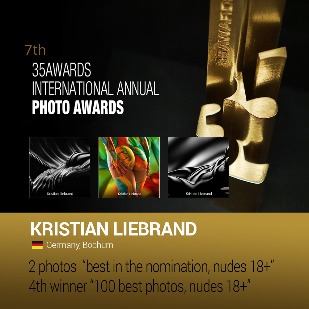 International awarded photographer for fine nude art