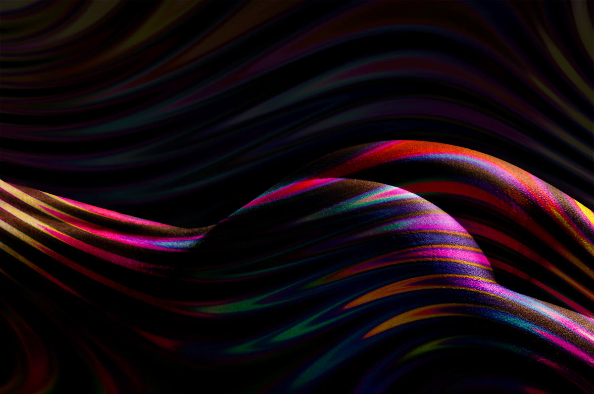 ​Körperlandschaften - Bunte Aktfotografie mit Bodypainting