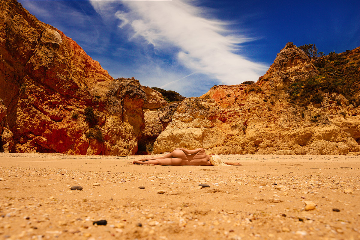 Aktfotos in der Natur - Outdoor Aktfotografie Mallorca - Ibiza - Algarve