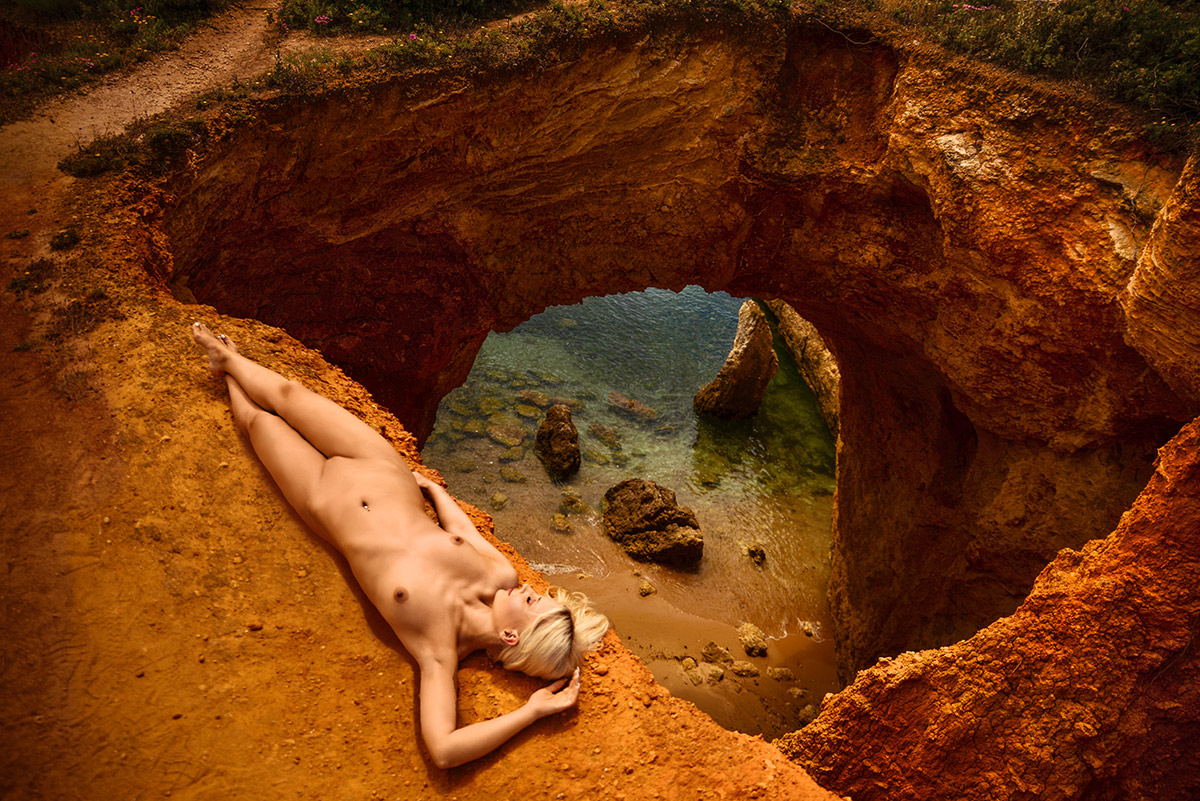 Aktfotos in der Natur - Outdoor Aktfotografie Mallorca - Ibiza - Algarve