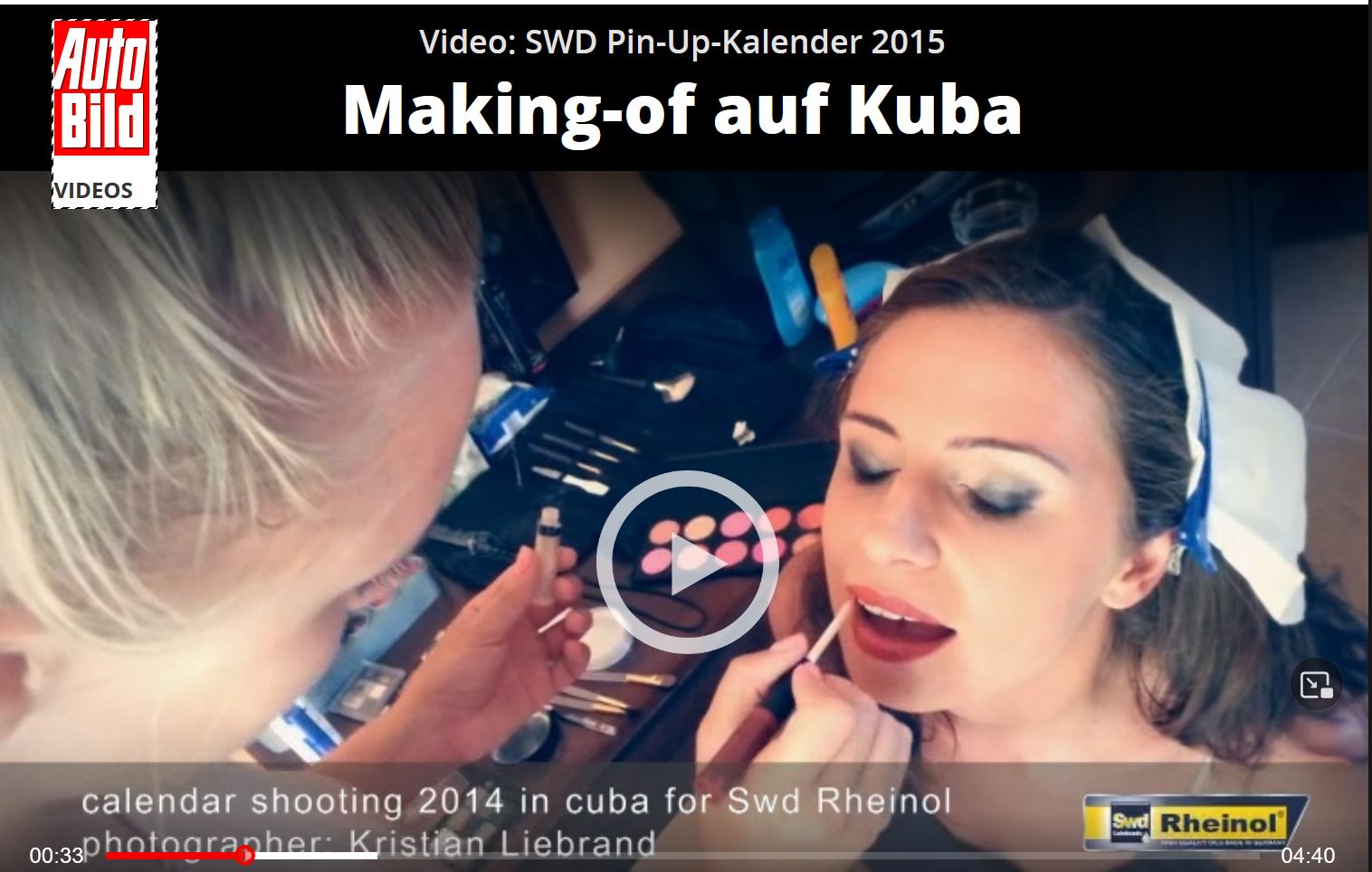 Werkstattkalender Pinup-Kalender -Aktkalender Fotograf Produktion Werbekalender