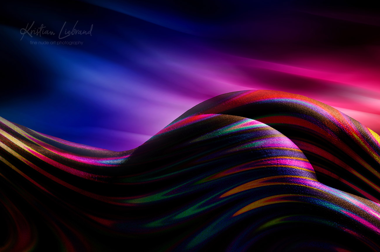 Bodypainitng bunte Aktfotografie