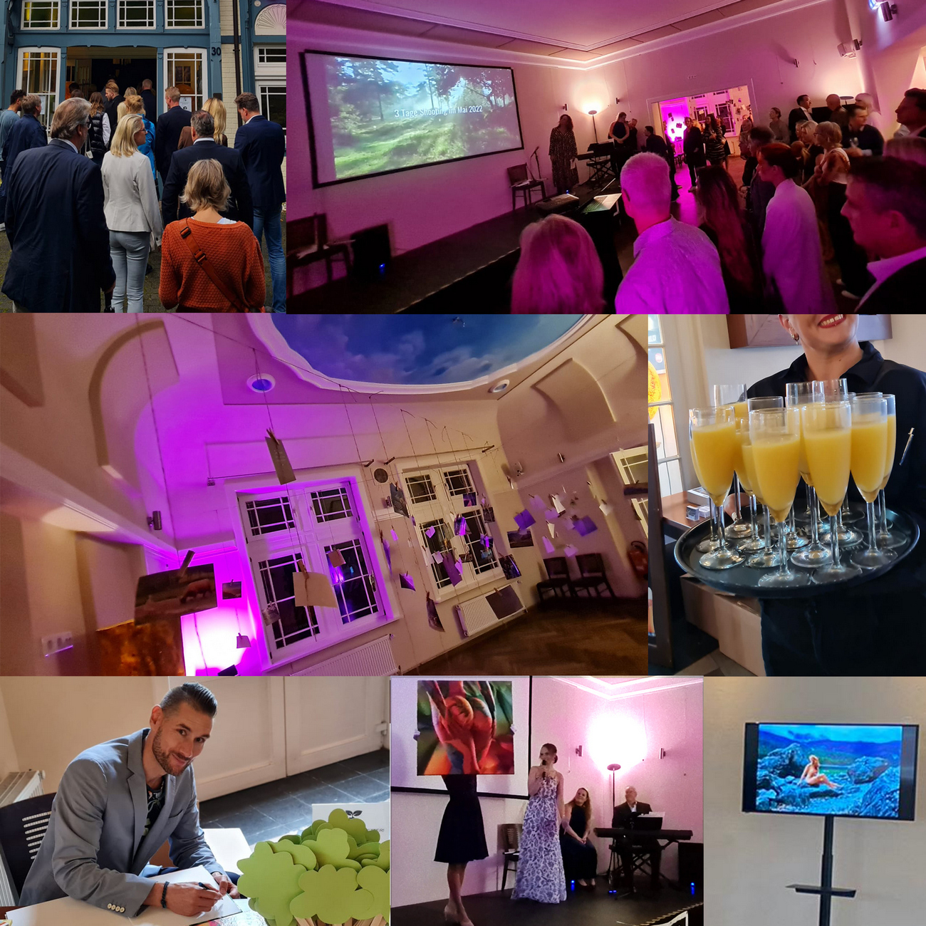 Fotoausstellung von Aktfotografien zu Gunsten des Umweltschutzes in Wuppertal (NRW)