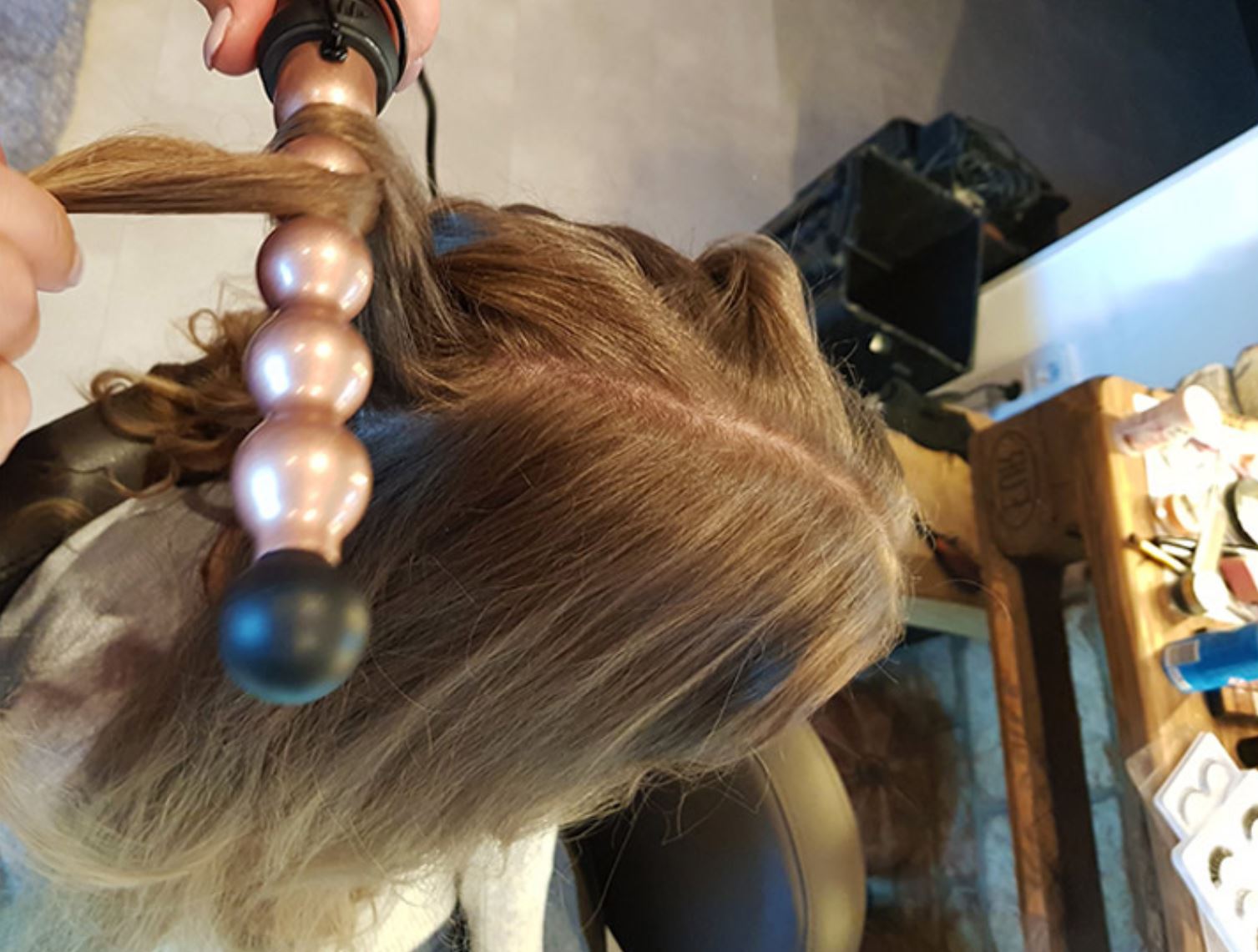 Vorher-Nachher- Vergleich Fotoshooting mit Visagistin