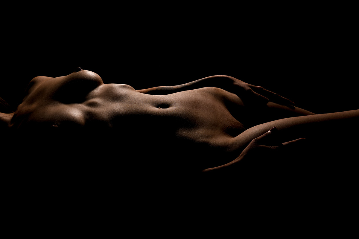 Aktfotografie Körperlandschaft Wandbild Akt-Fotokunst