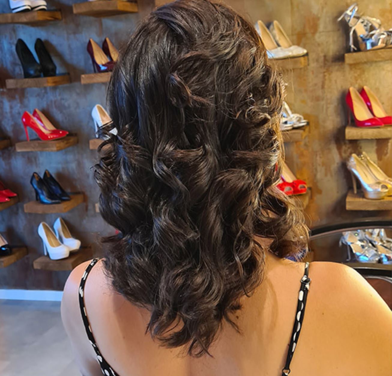 Vorher-Nachher- Vergleich Fotoshooting mit Visagistin