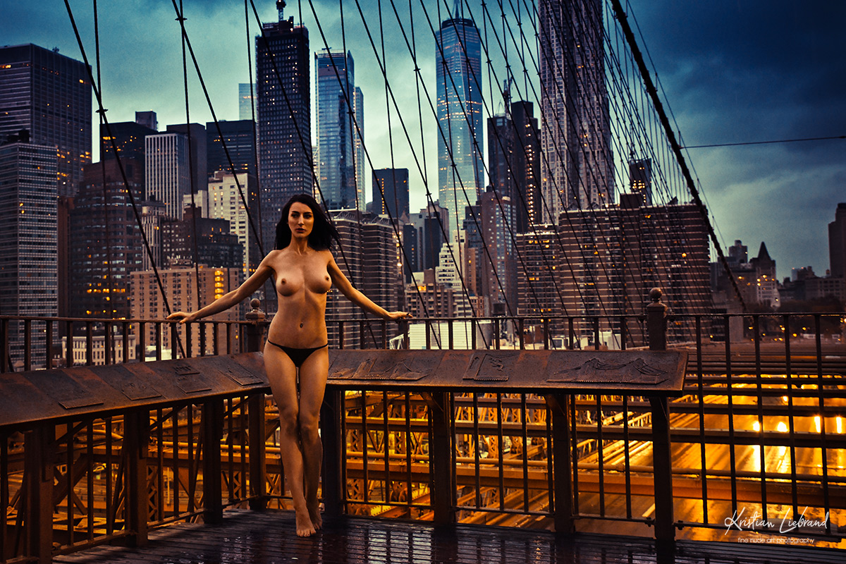 Aktfotos in der Öffentlichkeit von New York - nude in public