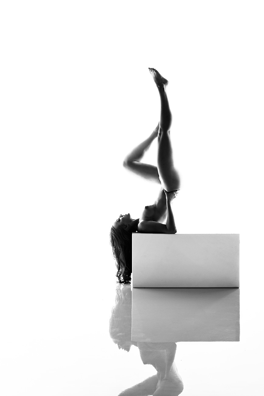 sportliche Aktfotos Akrobatik