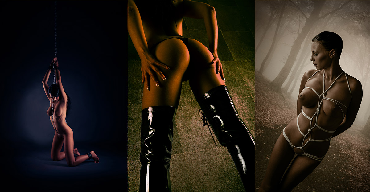 Bondage-Fotoshooting