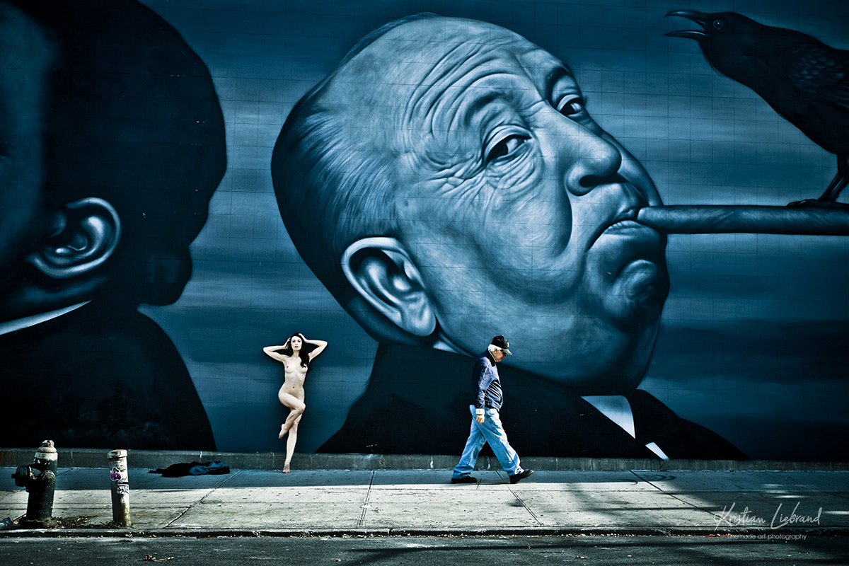 New York Aktfotos in der Öffentlichkeit Nude in Public